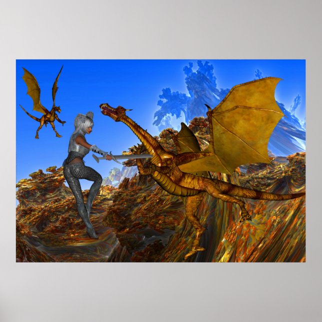 Póster Knights Quest (Frente)