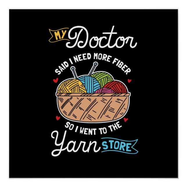 Póster Knitter (Frente)