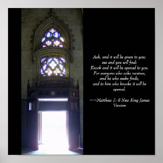 Póster Knock E Será Aberto A Você