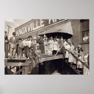 Poster Knoxville Knitting Works, 1910