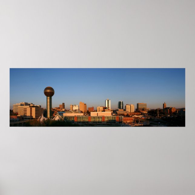 Poster Knoxville Panorâmica (Frente)