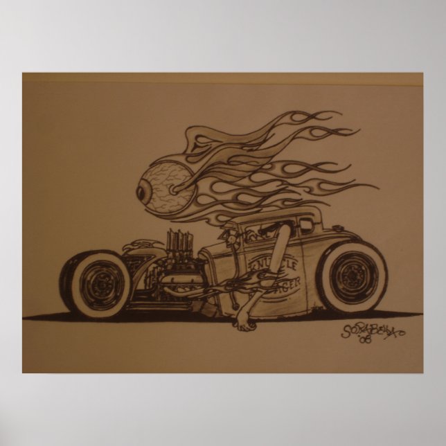 Poster Knuckle draggin' (Frente)