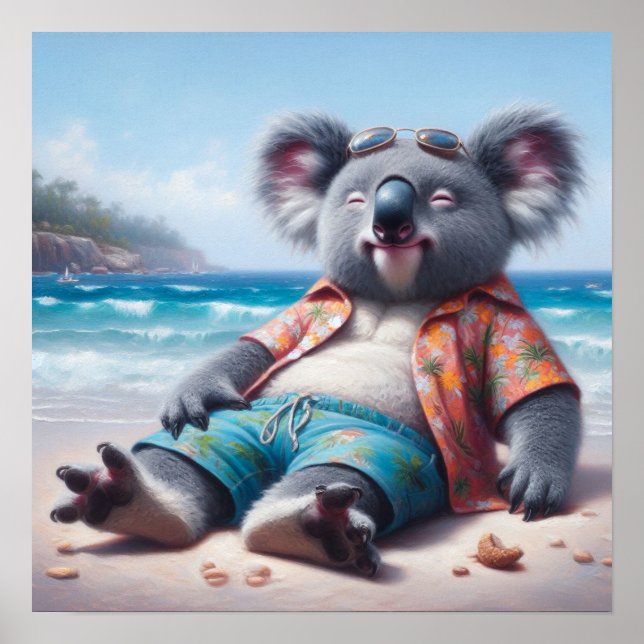 Poster Koala Beach (Frente)