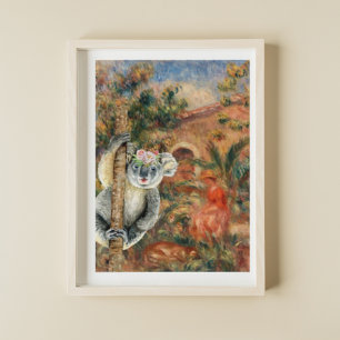 Poster Koala e Renoir Farmhouse
