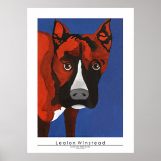 Poster Kobe o Red Boxer