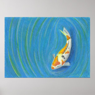 Póster Koi