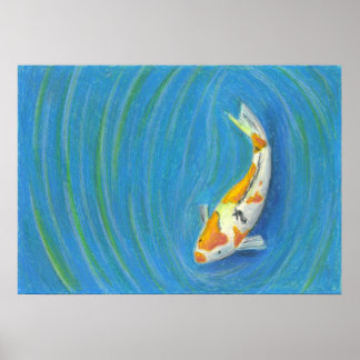 Póster Koi