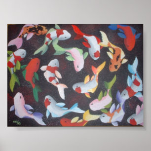 Póster koi do palhaço