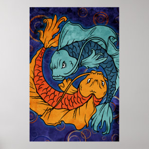 Poster Koi Fish