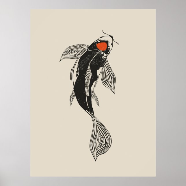 Poster Koi Fish (Frente)