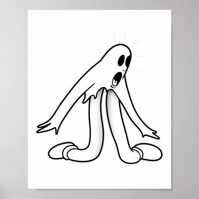 Poster Koko O Palhaço Dançando Fantasma (Frente)
