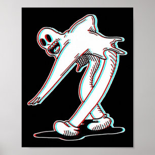 Poster Koko O Palhaço Ghost Glitch Dança