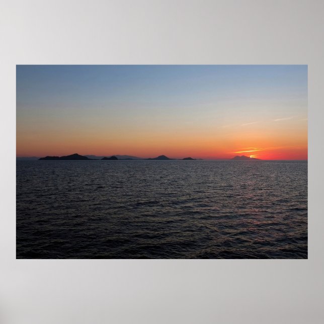 Poster Komodo Sunset (Frente)