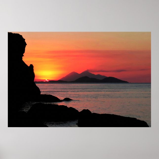 Poster Komodo Sunset (Frente)