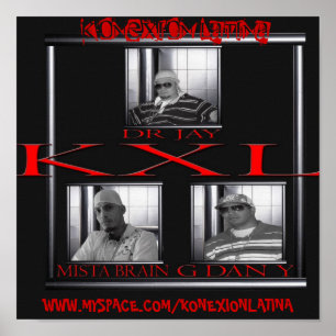 POSTER KONEXION LATINA, WWW.MYSPACE.COM/...