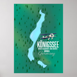 Poster Königssee Berchtesgadener Alemanha