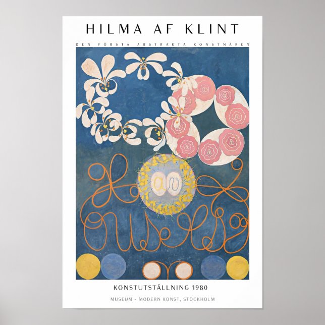 Poster Konstutstallning, 1980 (Frente)