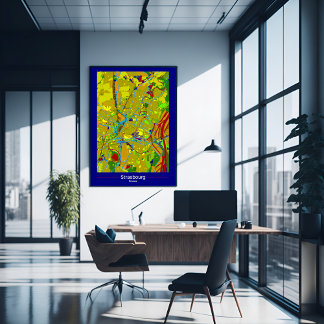 Poster Kontrast em Straßburg