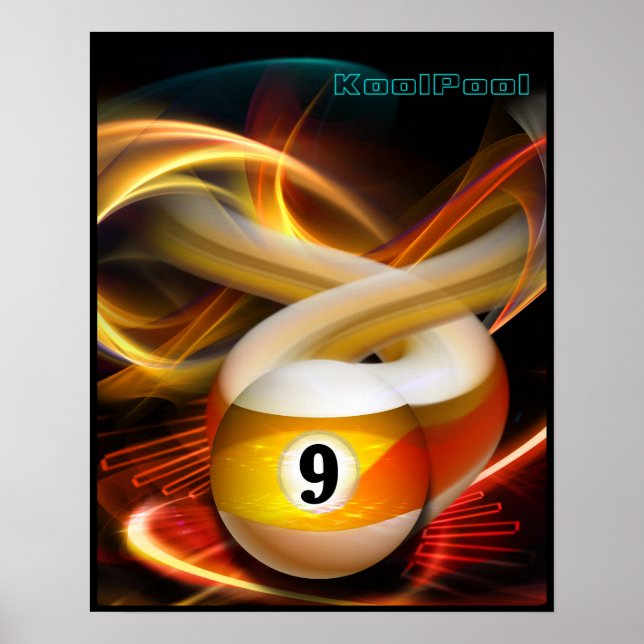 Poster KoolPool 9 (Frente)