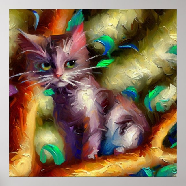 Poster Korn Ja Cat (Frente)