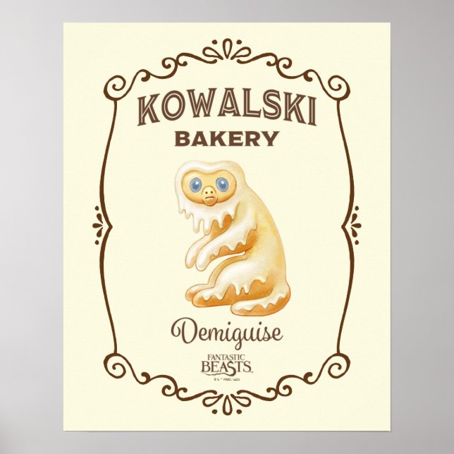 Poster Kowalski Bakery - Demiguise (Frente)