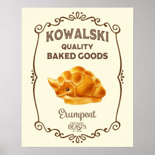 Poster Kowalski Bakery - Erumpent