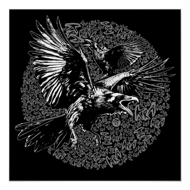 PÓSTER KRA KRA! (Frente)