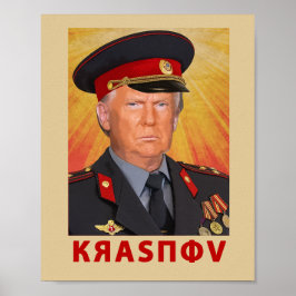 Poster Krasnov Trump