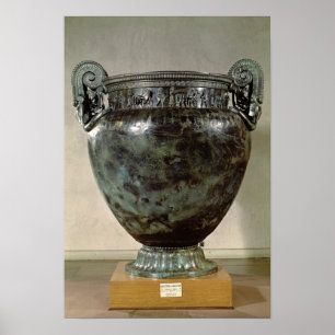 Poster Krater, do Tumba de uma Princesa de Vix