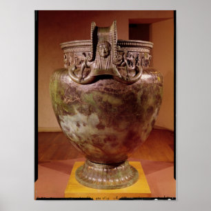 Póster Krater, do túmulo de uma princesa de Vix