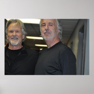 Póster Kris Kristofferson, Roubo Bonine, compositores