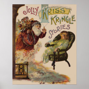 Póster Kriss Kringle Stories of Papais noeis