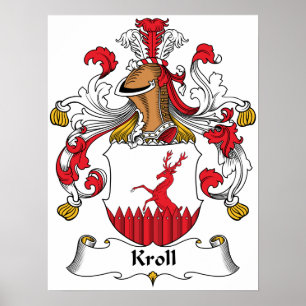 Póster Kroll Family Crest