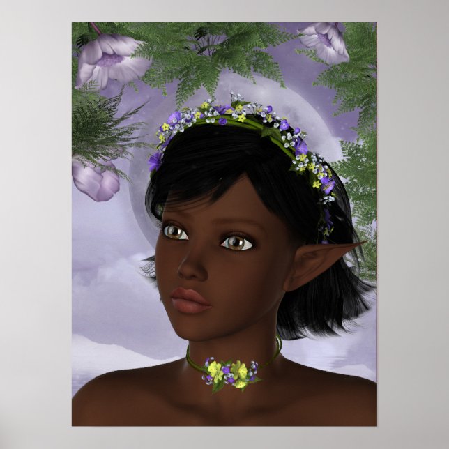 Póster KRW Floral Fairy Fantasy (Frente)