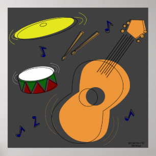 Póster KRW Hail! Salve! Rock n' Roll