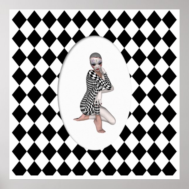 Póster KRW Harlequin Cameo (Frente)