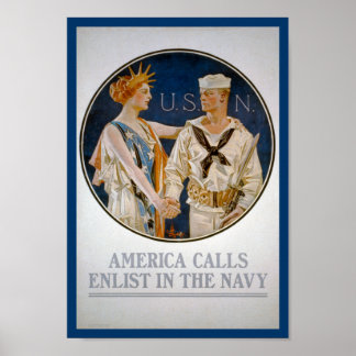 Poster KRW Lady Liberty ama o Marinho