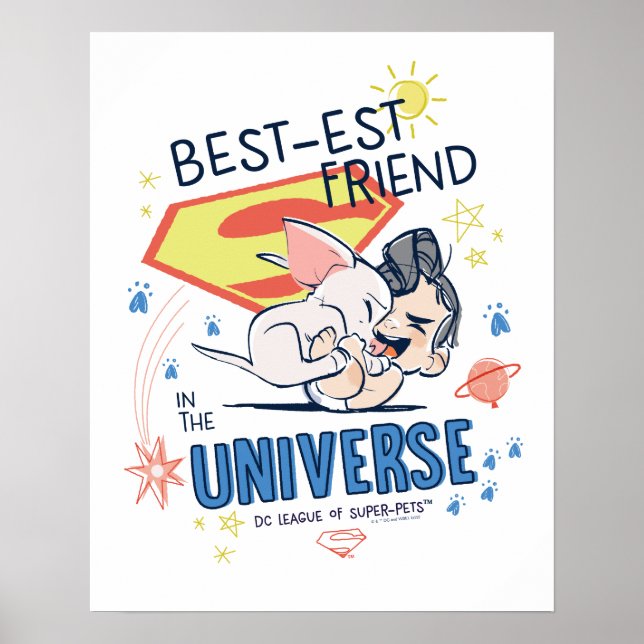 Poster Krypto & Superman: Melhor Amigo do Universo (Frente)