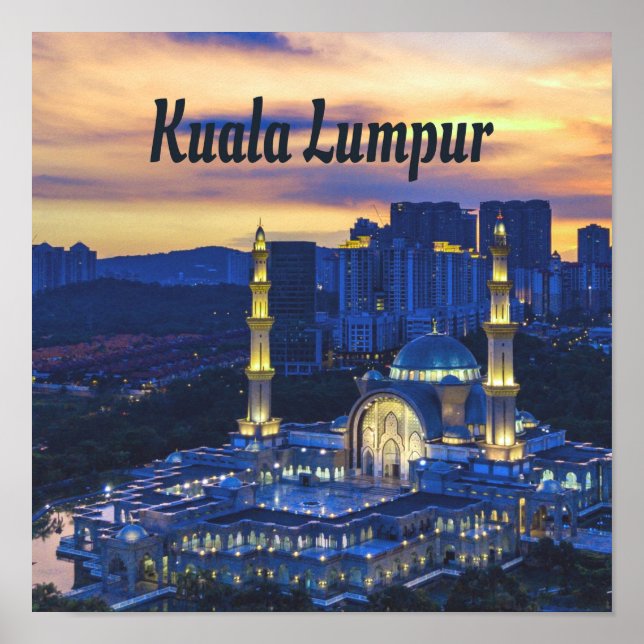 Poster Kuala Lumpur (Frente)