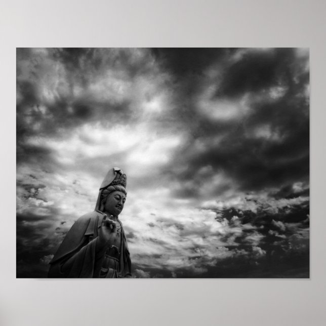 Poster Kuan Yin Statue Fine Art Fotografia (Frente)