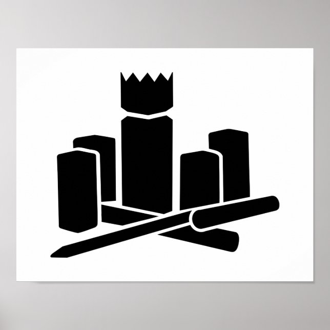 Póster Kubb (Frente)