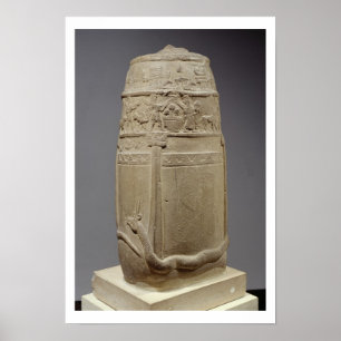 Poster Kudurru, carta patente de Kassite para a concessã