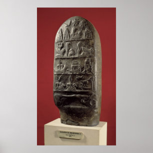 Poster Kudurru do Rei Melishikhu II