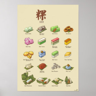 Poster Kueh | 粿 I (A3)