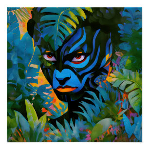 Póster "Kuiráya" - Folha Pintada - Mulheres Na Amazônia