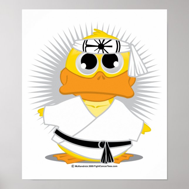 Póster Kung Fu Duck (Frente)