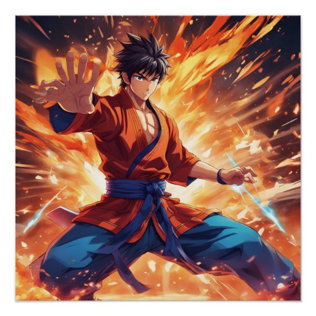 Póster Kung Fu Fighter 1 (Frente)