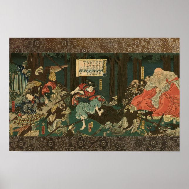 Póster KunitsunaTengu (Frente)