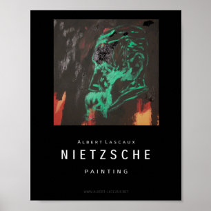 Poster Kunstposter 'NIETZSCHE'