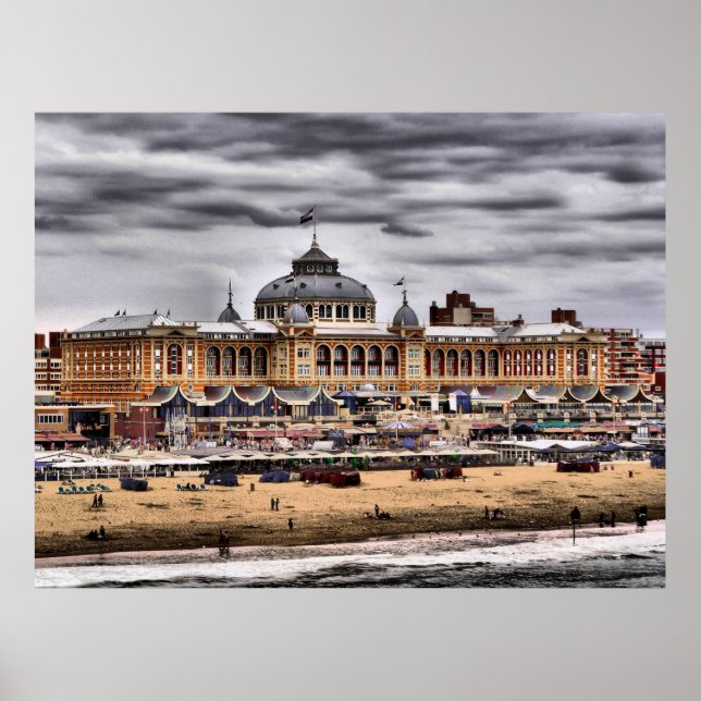Póster Kurhaus, Scheveningen (Frente)